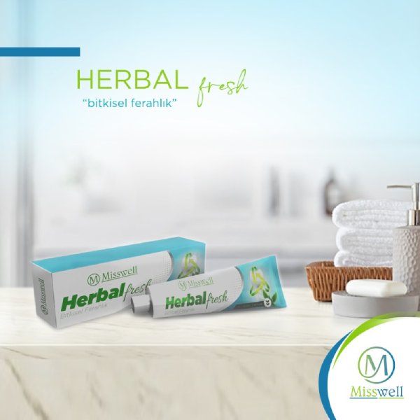 MİSSWELL HERBAL FRESH DİŞ MACUNU