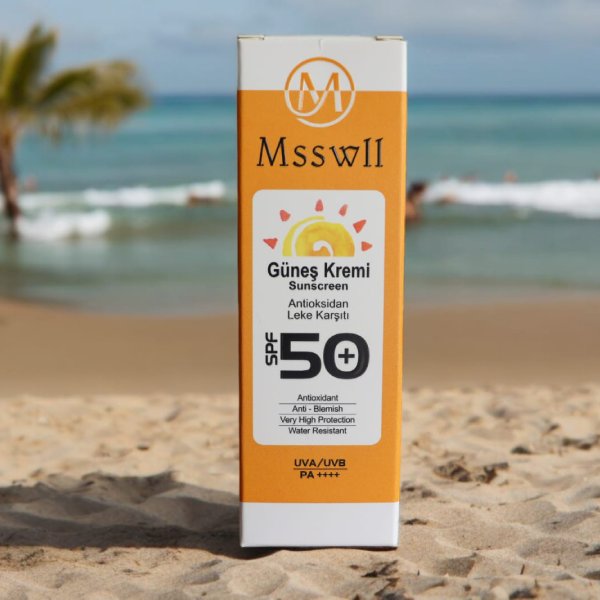 MİSSWELL 50+ SPF LEKE KARŞITI GÜNEŞ KREMİ (50 ml)